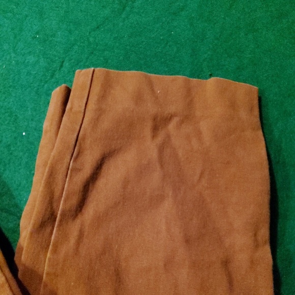 A New Day burnt Orange Cropped Pants Size 2 - Picture 3 of 7